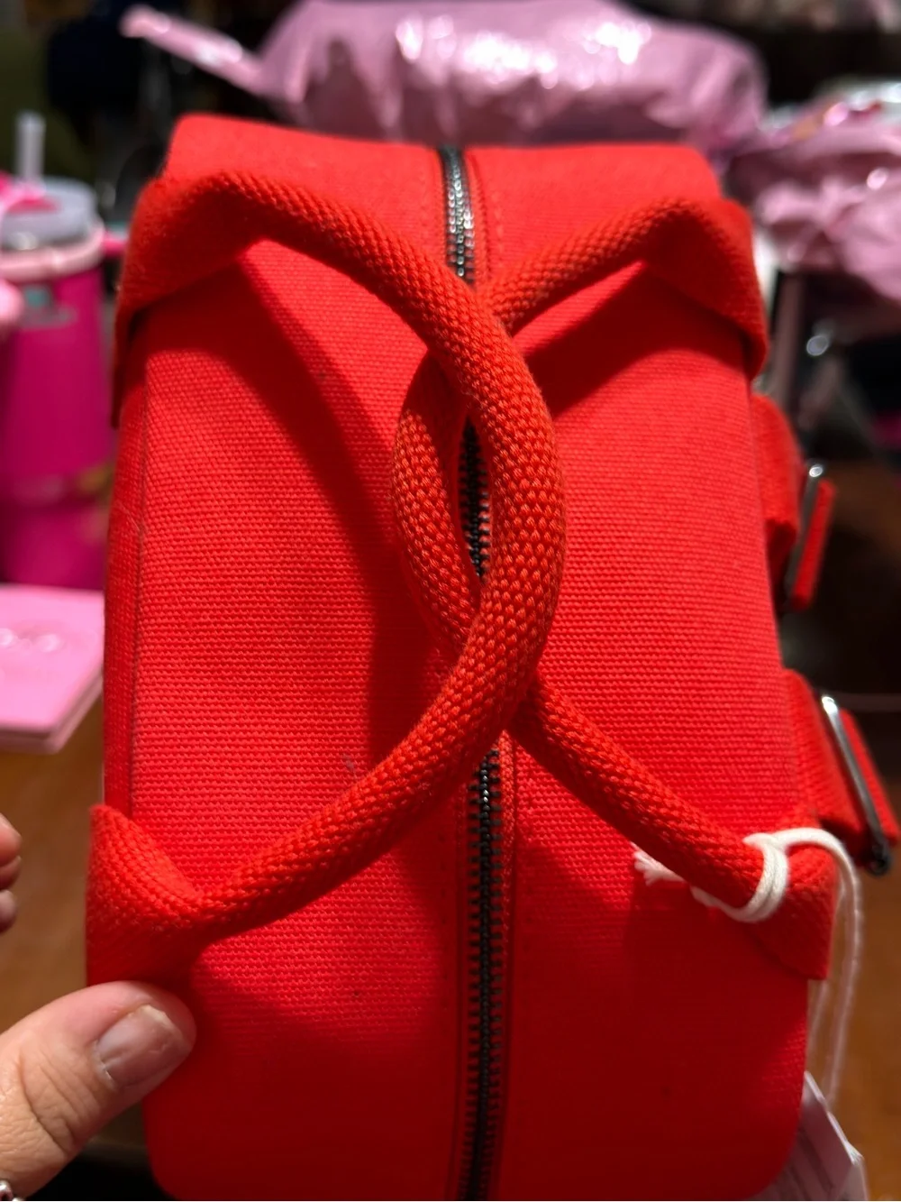 Disney Red Mickey & Minnie Balloon Backpack